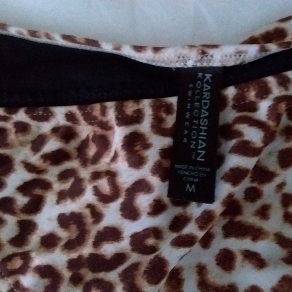 KARDASHIAN KOLLECTION Black BIKINI BOTTOMS M - Picture 4 of 4